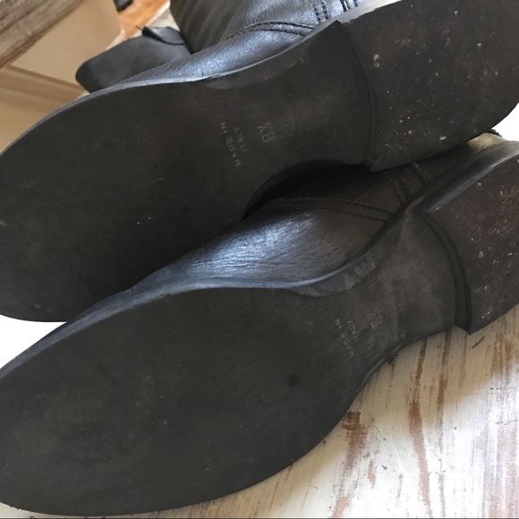 Madewell English Saddle Archive Leather Boots - Picture 8 of 8